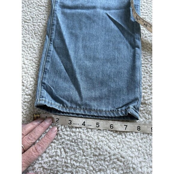 Daily Blue Adriano Goldschmeid Mood Straight Leg Lightweight Jeans Echo Blue 29 - Picture 13 of 14